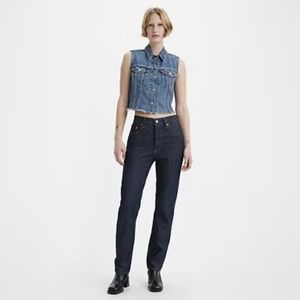 Levi's 501 rigid denim skinny jeans